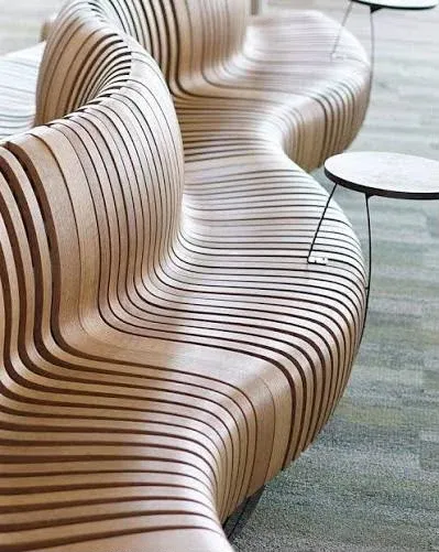 Organic CNC furniture form
