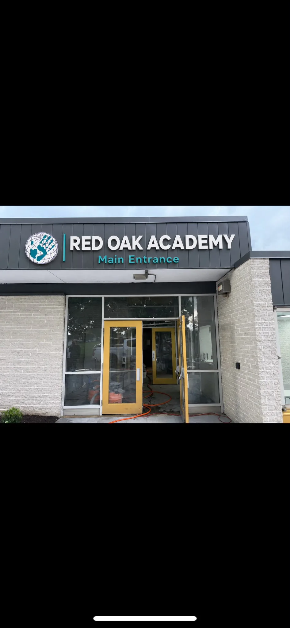 Commercial signage project supplied by ONYX